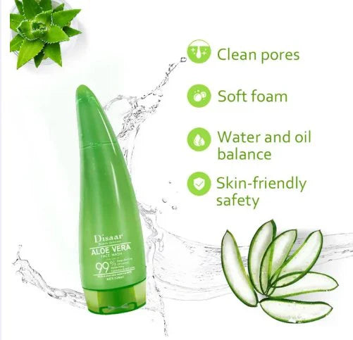 Aloe Vera Face Wash (120ml) – Gentle Daily Cleanser for Hydrated, Fresh & Glowing Skin