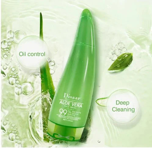 Aloe Vera Face Wash (120ml) – Gentle Daily Cleanser for Hydrated, Fresh & Glowing Skin
