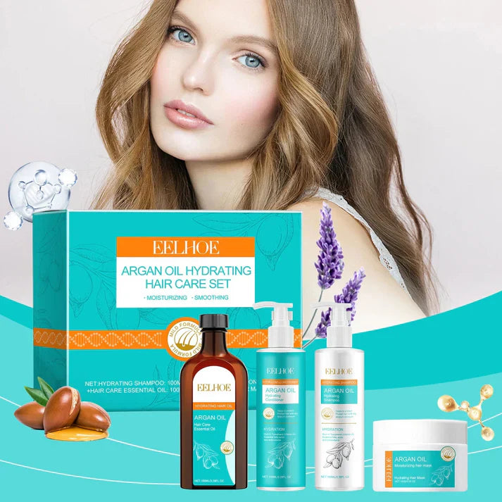 Eelhoe - Argan Oil Hydrating Hair Care Set (Original) – Deep Moisture Shampoo & Conditioner for Smooth, Shiny Hair